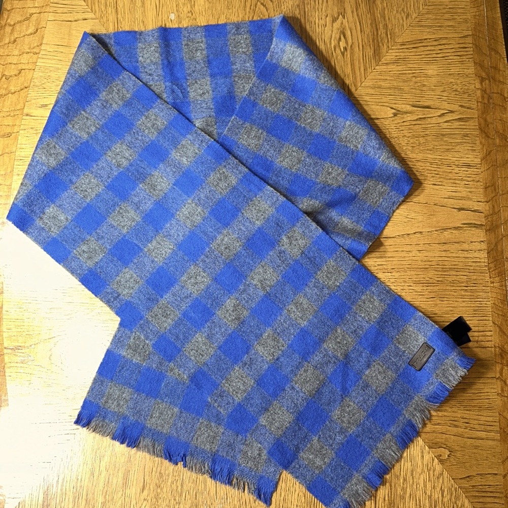 *NWT* *HTF* COACH Buffalo Check Woven Unisex Scarf - Picture 3 of 8